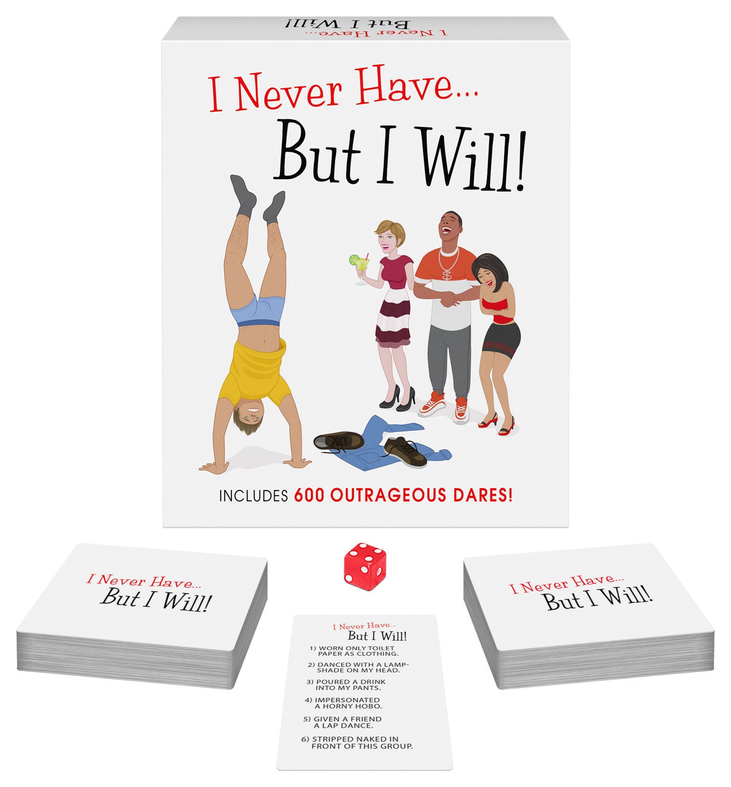 I Never Have But I Will Adult Party Game With Over 600 Dares Default Title Games