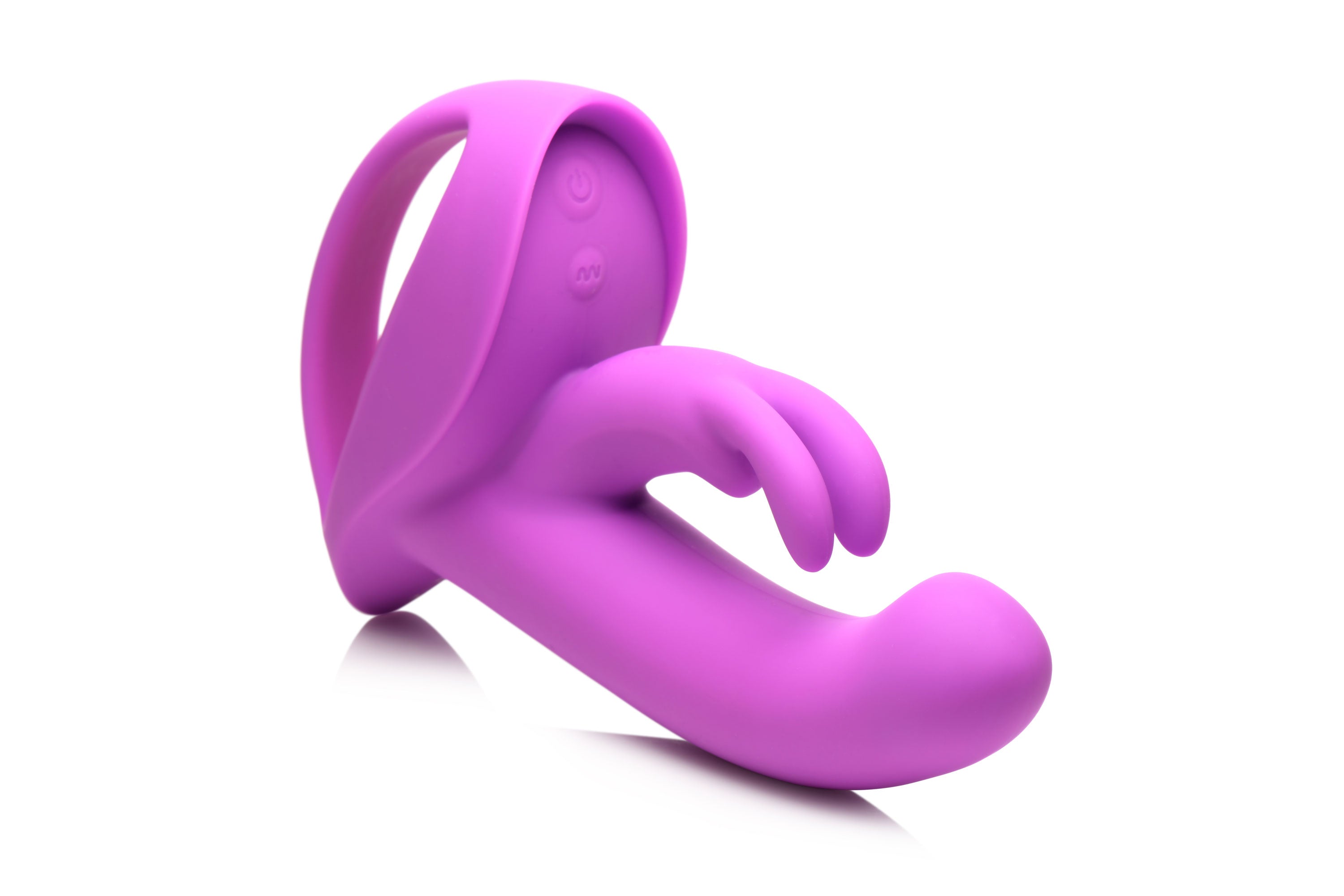 Come Hither Silicone Rabbit Vibrator for Clitoral and G-Spot VIBRATORS-RABBIT-MULTI