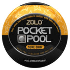 XGEN Pocket Pool Sure Shot Disposable Masturbation Sleeve with 5 Point Star Texture Yellow > Sex Toys For Men > Masturbators Cup
