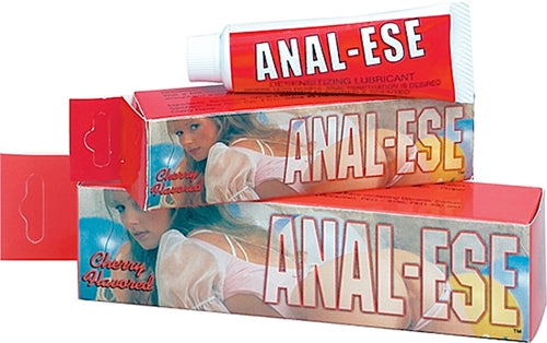 Anal-Ese Cherry Flavored Desensitizing Lubricant – Desensitizing Cream 0.5 Oz > Lube > Anal