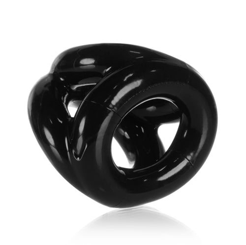 Oxballs Tri-Sport Versatile 3-Ring Cockring Black for Men Default Title COCK RING Set