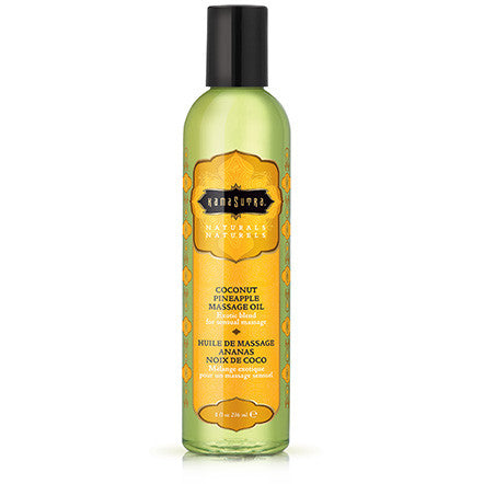 Kama Sutra Naturals Coconut Pineapple Massage Oil 8 Fl Oz Secondary image