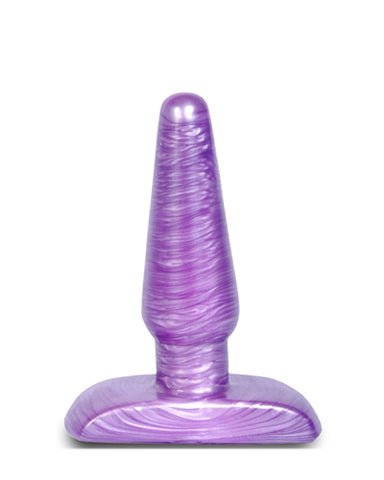 Small Cosmic Plug (Purple) – Soft Comfortable Anal Plug Purple Butt Plugs