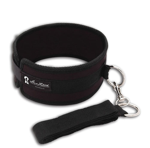 Neoprene Collar and Leash Set – Comfortable Bondage Accessory > Bondage Gear > Collars & Leashes