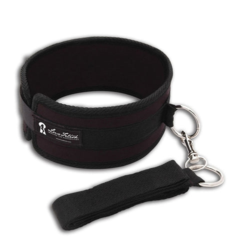 Neoprene Collar and Leash Set – Comfortable Bondage Accessory > Bondage Gear > Collars & Leashes