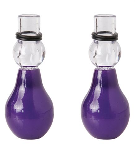 Fetish Fantasy Nipple Erector Set (Purple) – Adjustable Nipple Pump Nipple Suckers