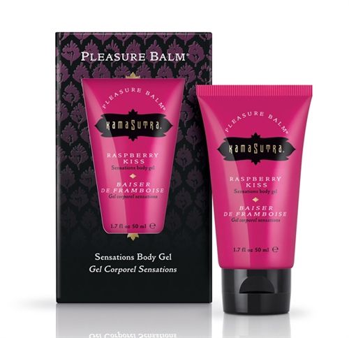 Pleasure Balm Sensations Body Gel - Raspberry Kiss - 1.7 Fl. Oz. Default Title Bath & Body