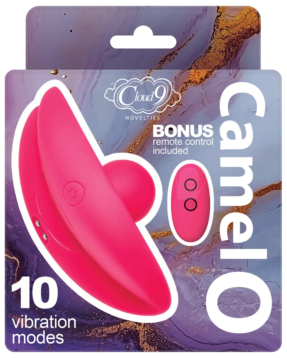 Cloud 9 Camel Toe Shaped Vibrator (Pink) – Rechargeable Remote-Controlled Vibrator > Sex Toys For Ladies > Panty Vibes