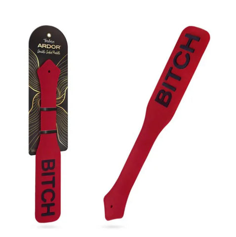 Temptasia Ardor – Body-Safe Silicone Impact Paddle Red > Bondage Gear > Paddles