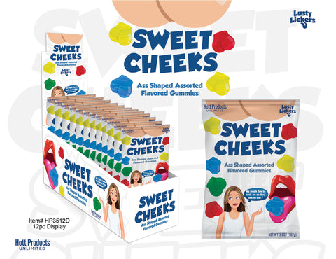 Sweet Cheeks Ass Shaped Gummies Assorted Flavors Candy > Relaxation Zone > Edible Treats