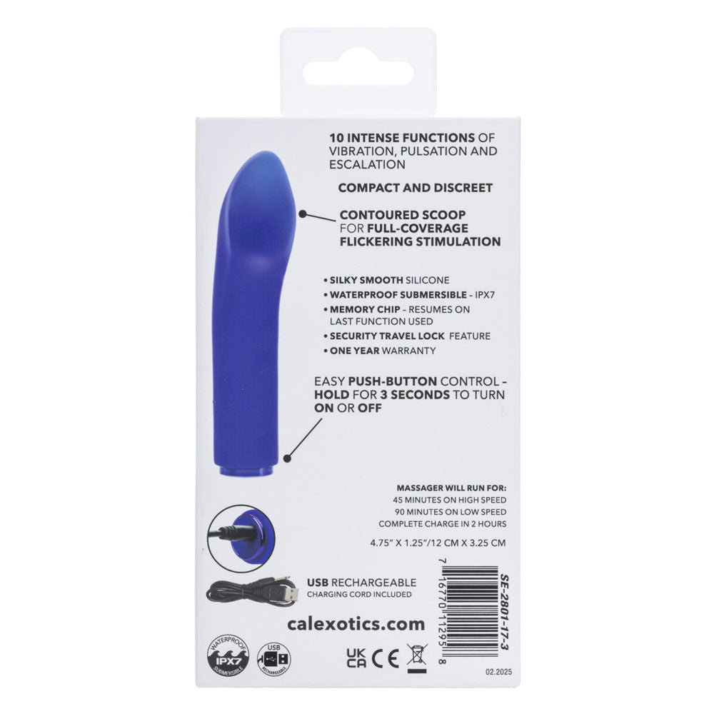 RavenFlutter (Purple) – Compact Silicone Mini Massager Purple Vibrators