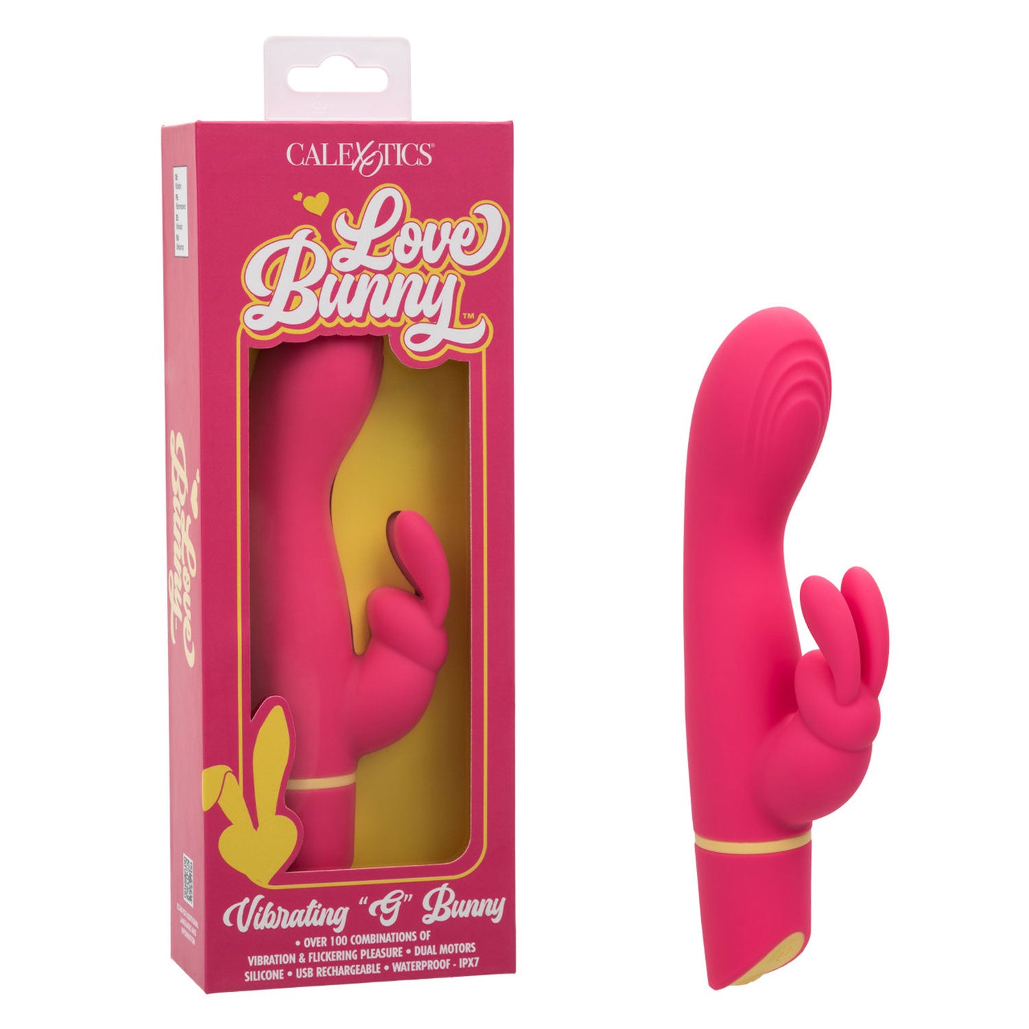 Love Bunny Vibrating G Bunny Vibrator – Waterproof Vibrator > Vibrators > Ladies > Rabbit