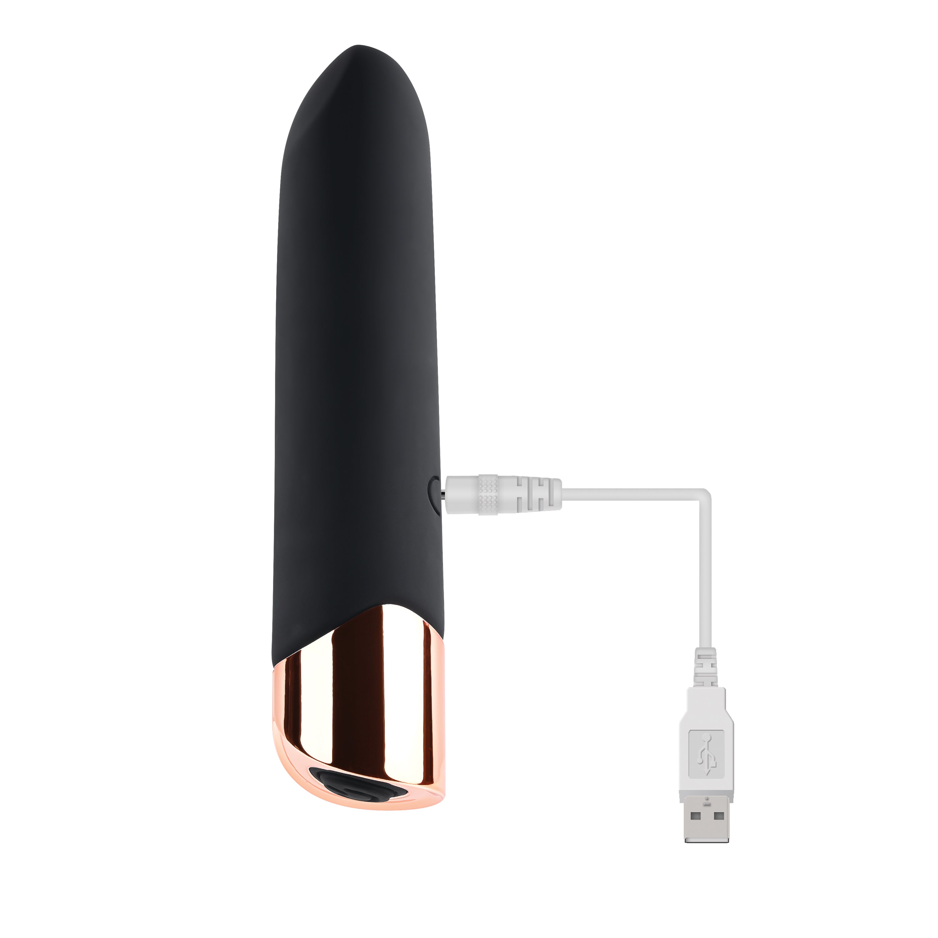 Gender X The Gold Standard Rose Gold 10 cm USB Rechargeable Bullet Vibrator BULLETS