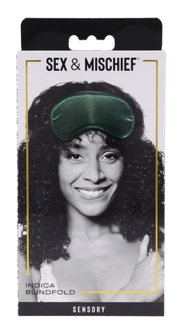 Indica Emerald Green – Satin Blindfold Blindfold