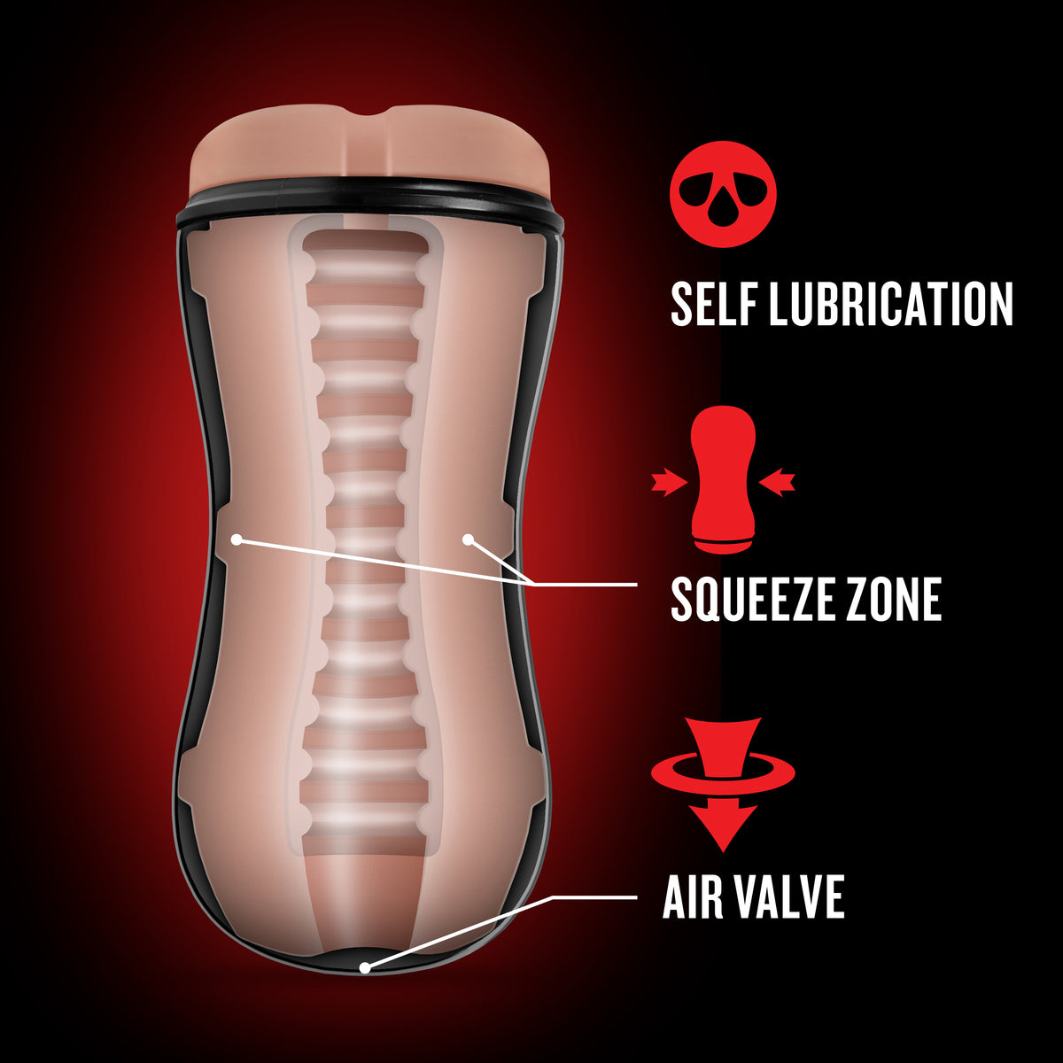 Loverboy Bad Boy Next Door Pocket Stroker > Sex Toys For Men > Masturbators > Manual