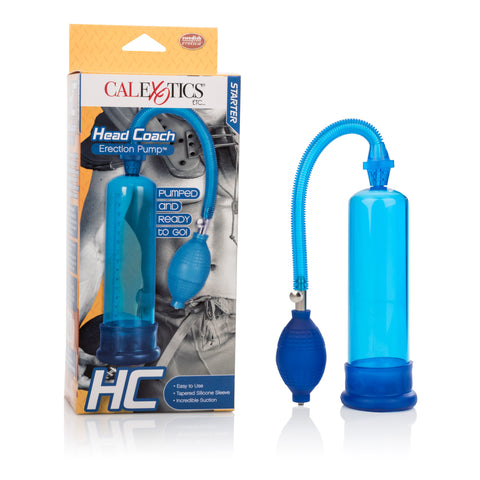 Head Coach Penis Pump Blue PUMPS