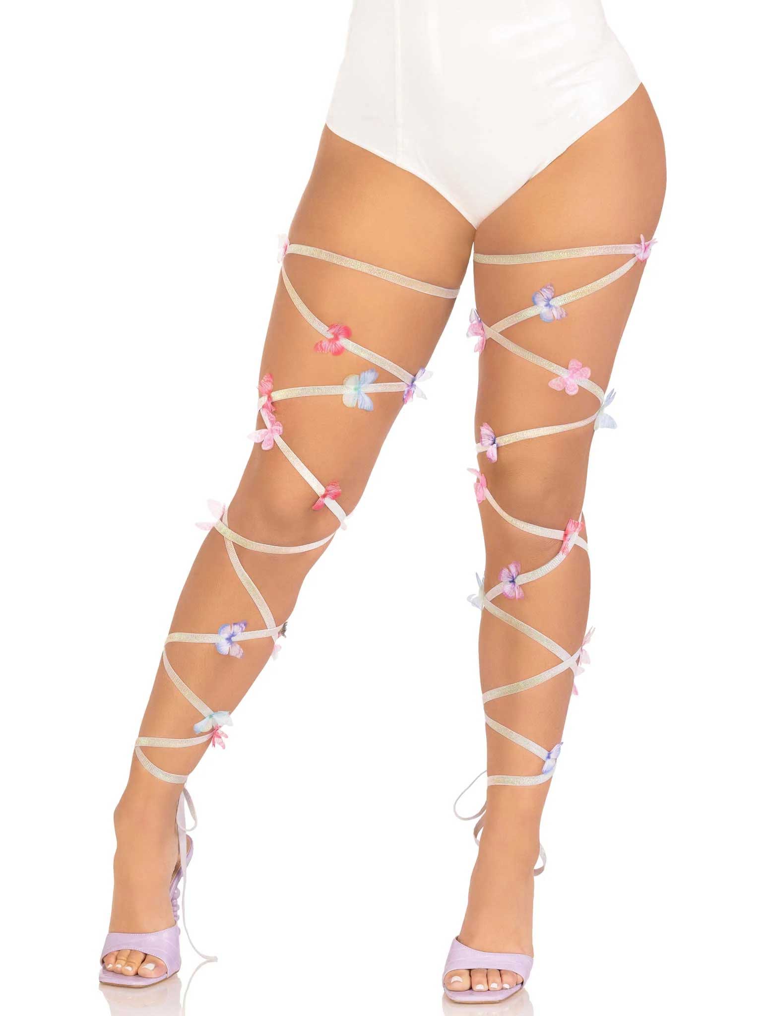 Butterfly Leg Wraps Adult Intimacy Accessories Multicolor One Size > Clothes > Accessories