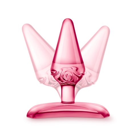 Blush Jolly Plug Blue Beginner Anal Toy for Comfortable Play Butt Plugs