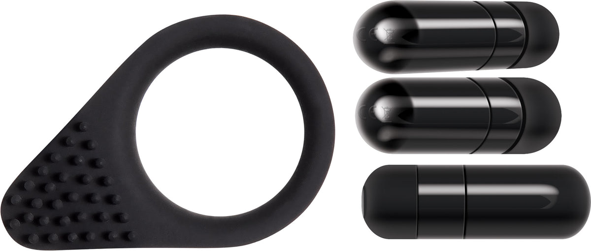 Zero Tolerance Black Knight Cock Ring – Durable Silicone Ring > Cock Ring > Vibrating