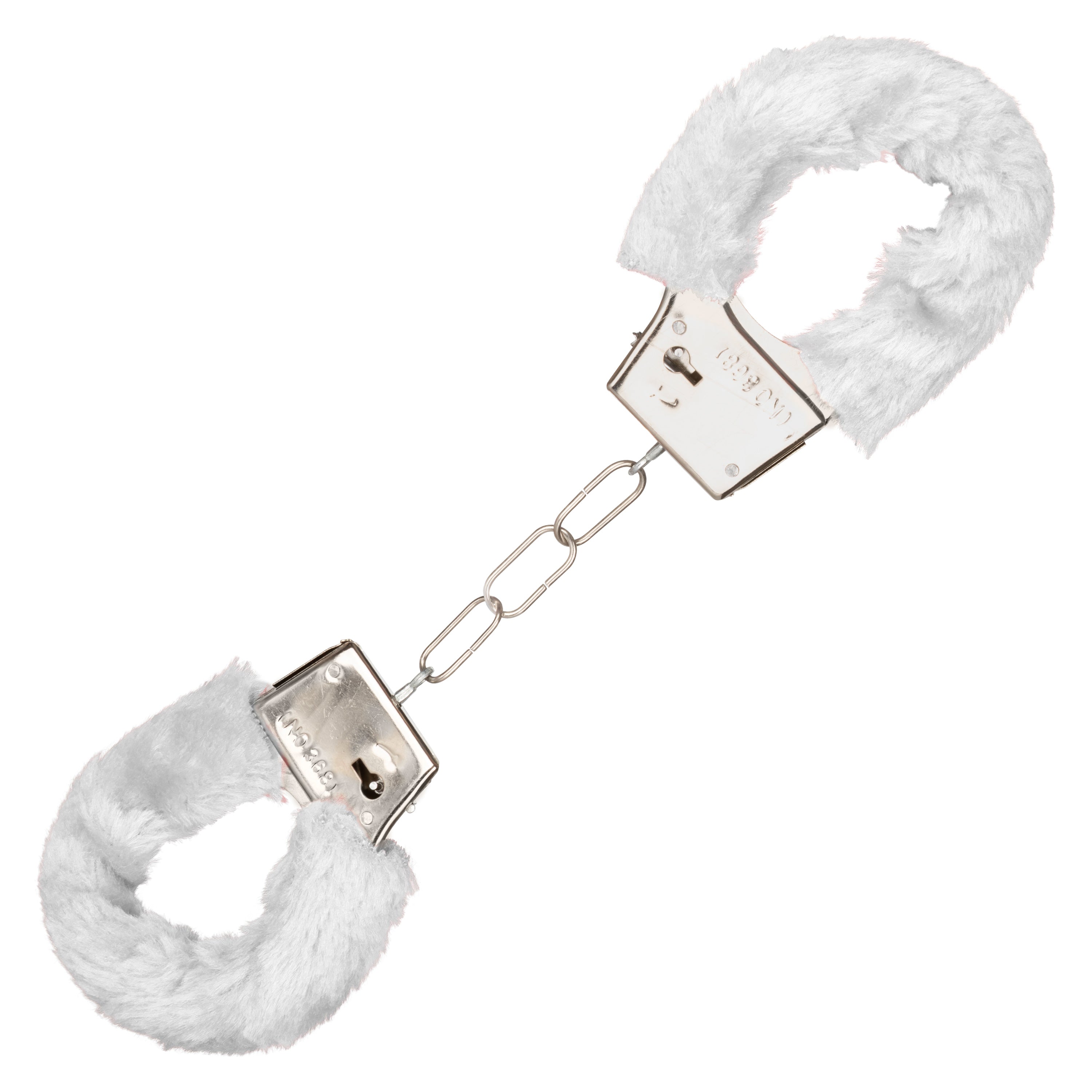 Playful Furry Cuffs White – Soft Plush Material Bondage Handcuffs > Bondage Gear > Handcuffs