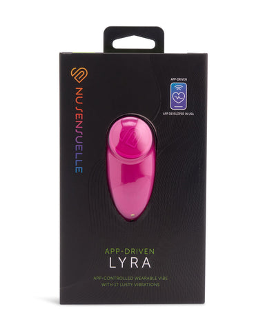 Nu Sensuelle Lyra Panty Vibe App Controlled Intimate Toy Pink Panty Vibrators