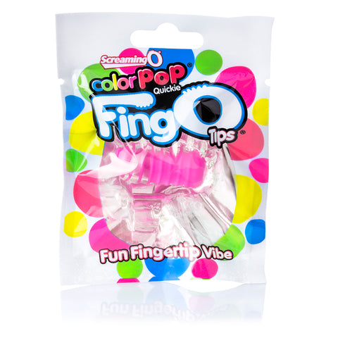 Screaming O FingO Tips Silicone Fingertip Mini Vibe Finger Stimulator
