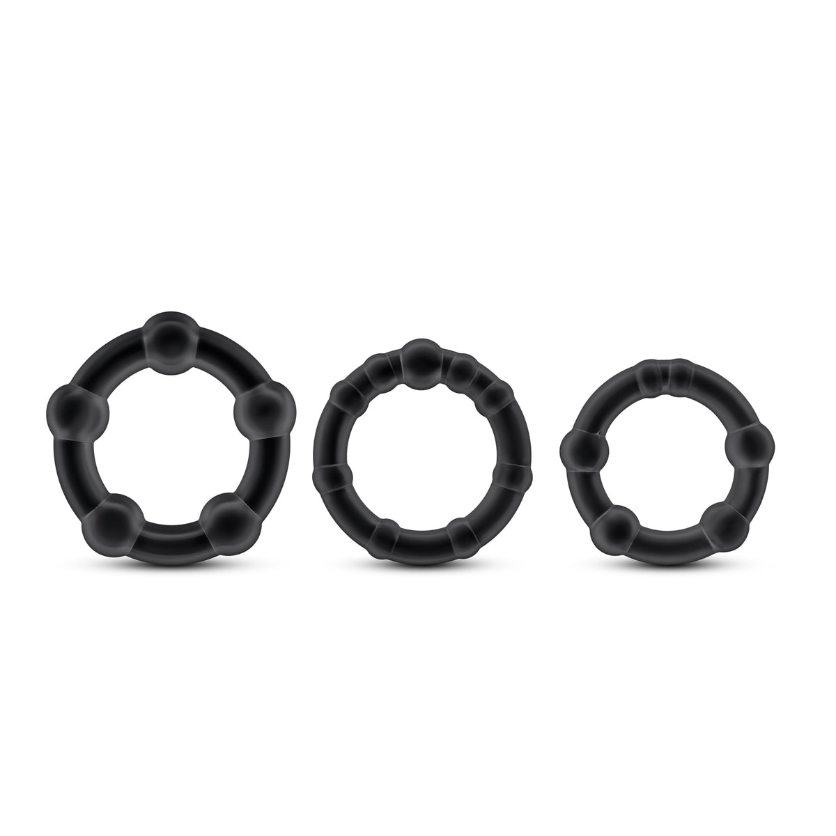 Stay Hard Beaded Cock Rings – Set of 3 Sizes Cock Rings > Cock Ring > Sets