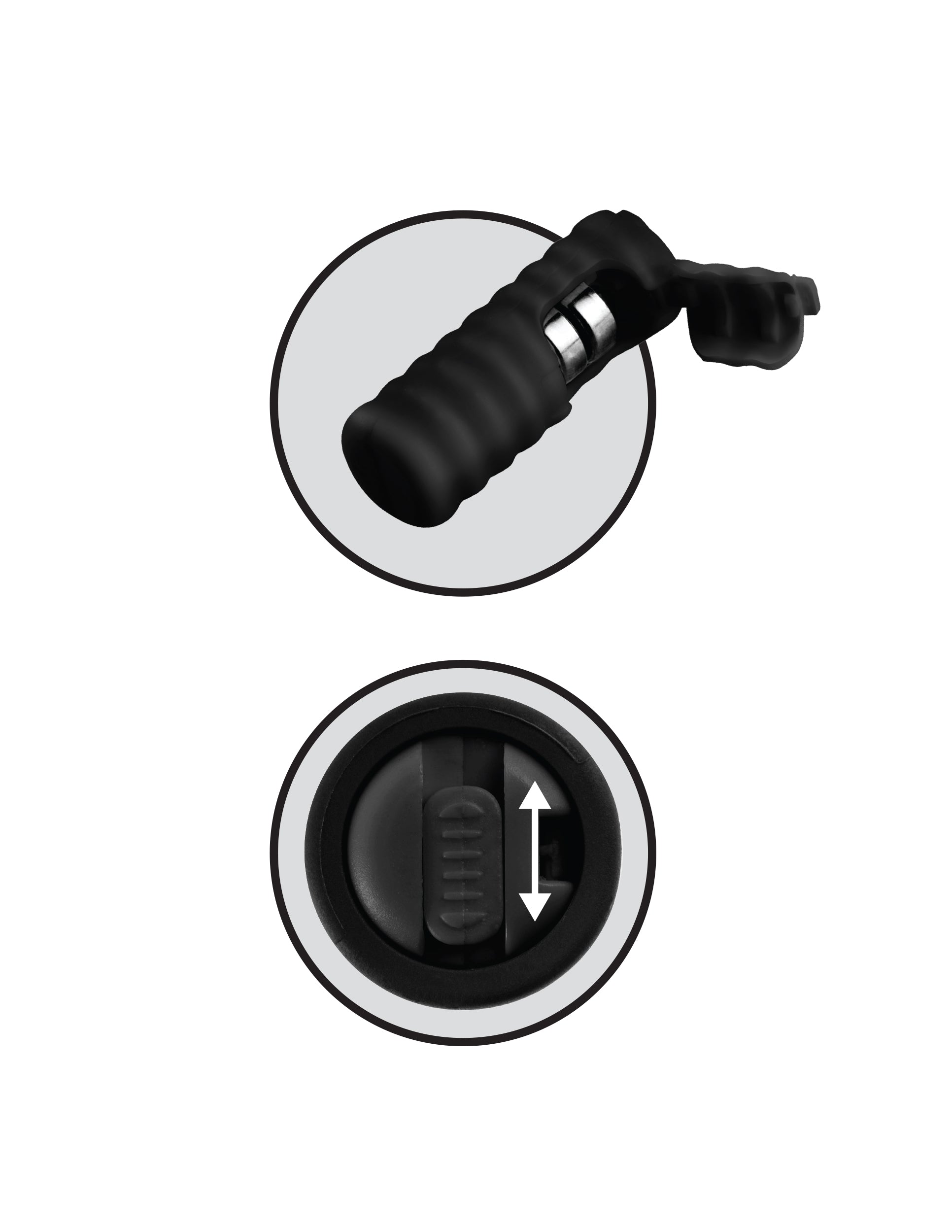 Fetish Fantasy Vibrating Silicone Nipple Lassos Adult Toy Nipple Stimulators