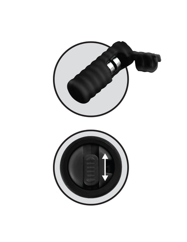 Fetish Fantasy Vibrating Silicone Nipple Lassos Adult Toy Nipple Stimulators