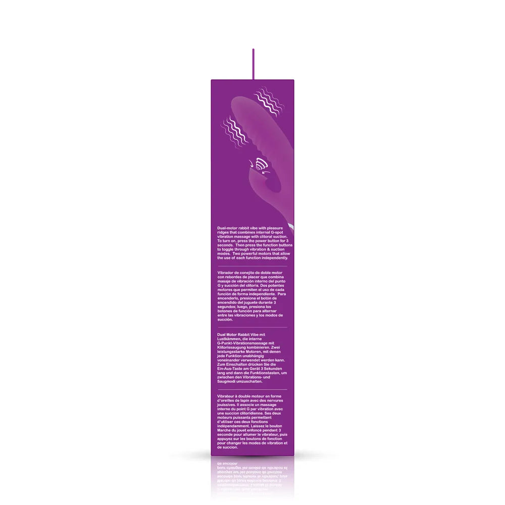 Viben Frenzy Suction Rabbit Vibe in Berry > Vibrators > Ladies > Rabbit