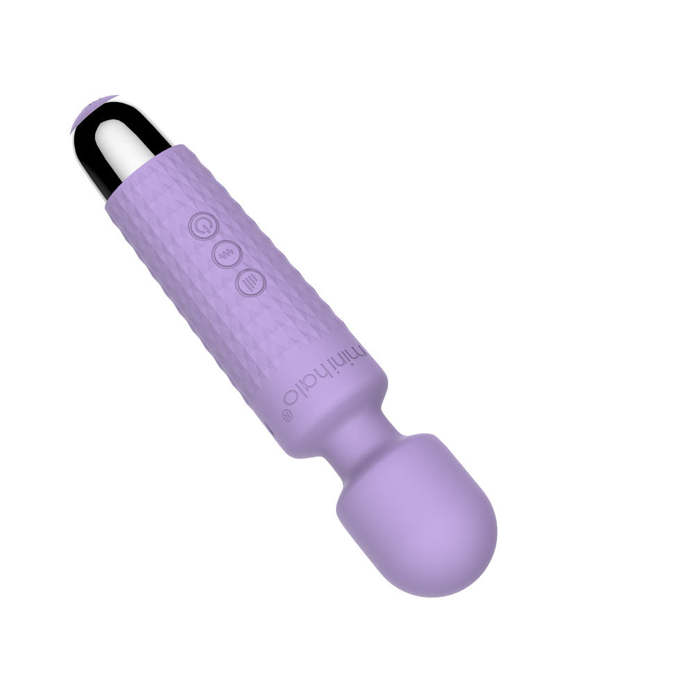Shibari Mini Halo Wireless 20X Lilac Wand > Sex Toys > Massage Wands