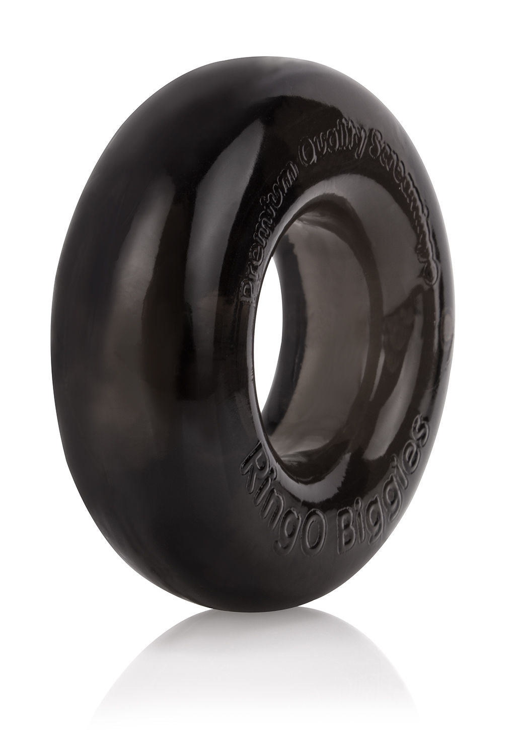 Screaming O Ringo Biggies Black Reusable Waterproof Cock Ring Black COCK RINGS