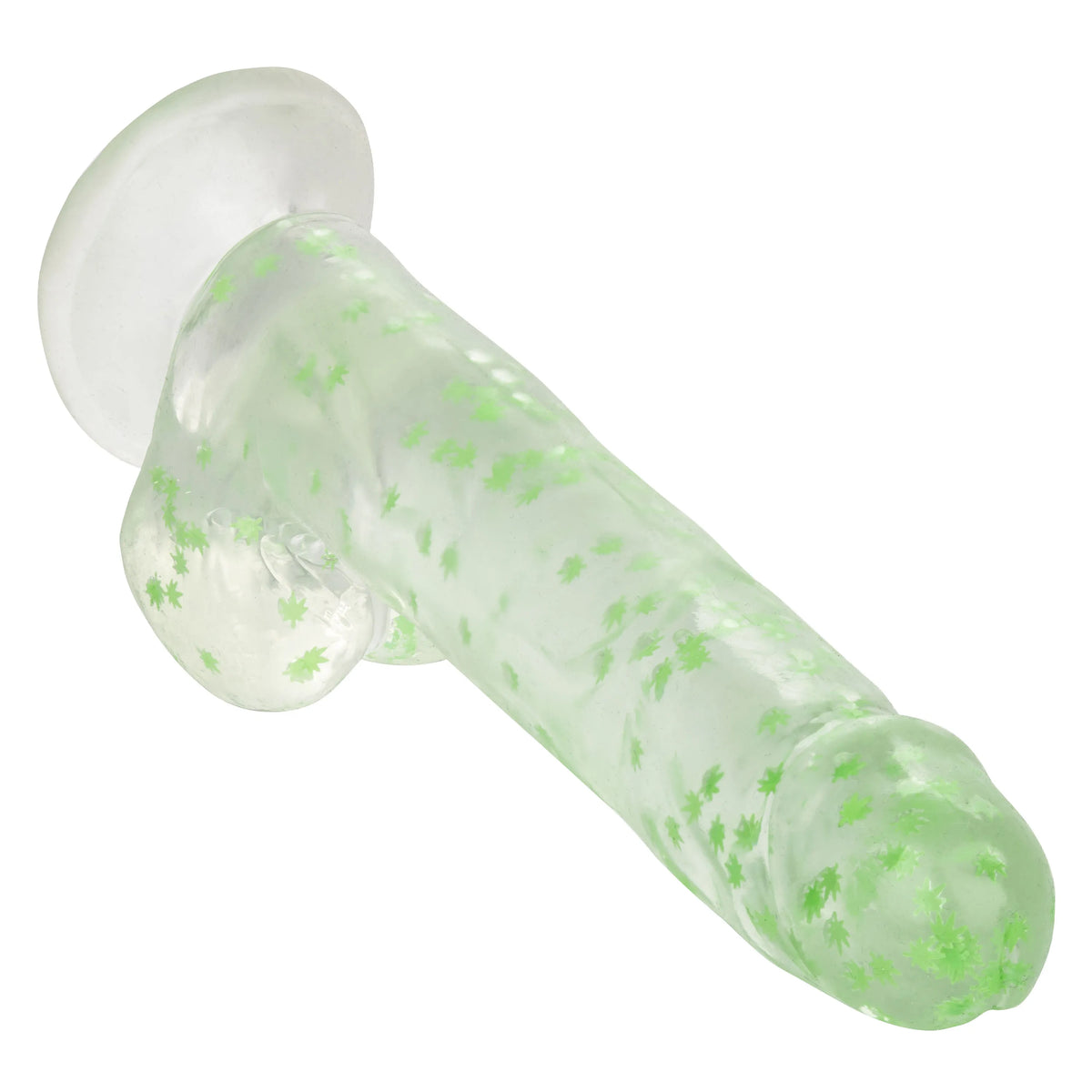 Naughty Bits I Leaf Dick – Glow-in-the-Dark 8 Inch Dildo > Dildos > Realistic Dildos