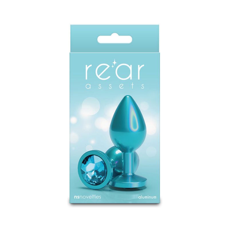 Rear Assets Iridescent Champagne Medium – Lightweight Butt Plug Butt Plugs