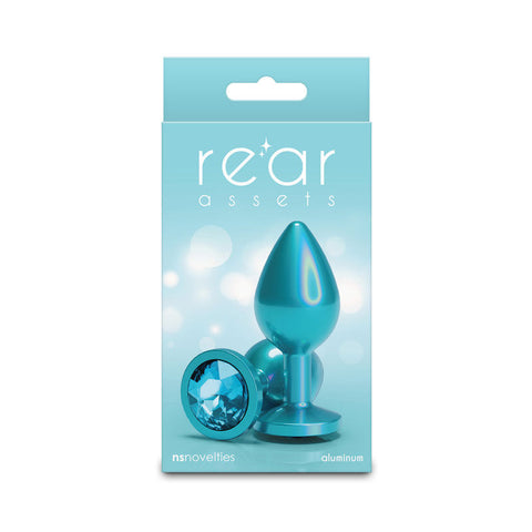 Rear Assets Iridescent Champagne Medium – Lightweight Butt Plug Butt Plugs