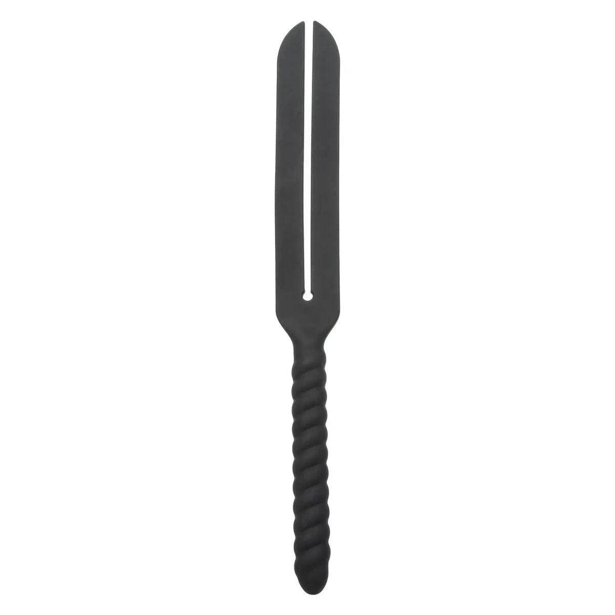 Nocturnal Collection Silicone Ribbed Insertable Slap Paddle