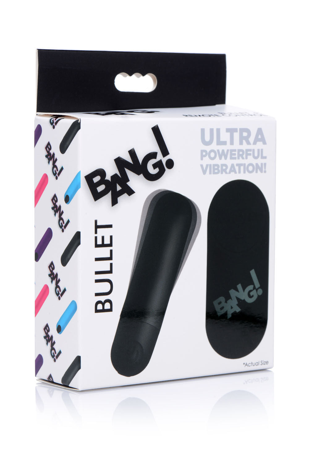 Bang Wireless Vibrating Bullet with Remote Control Black Sex Toy BULLETS