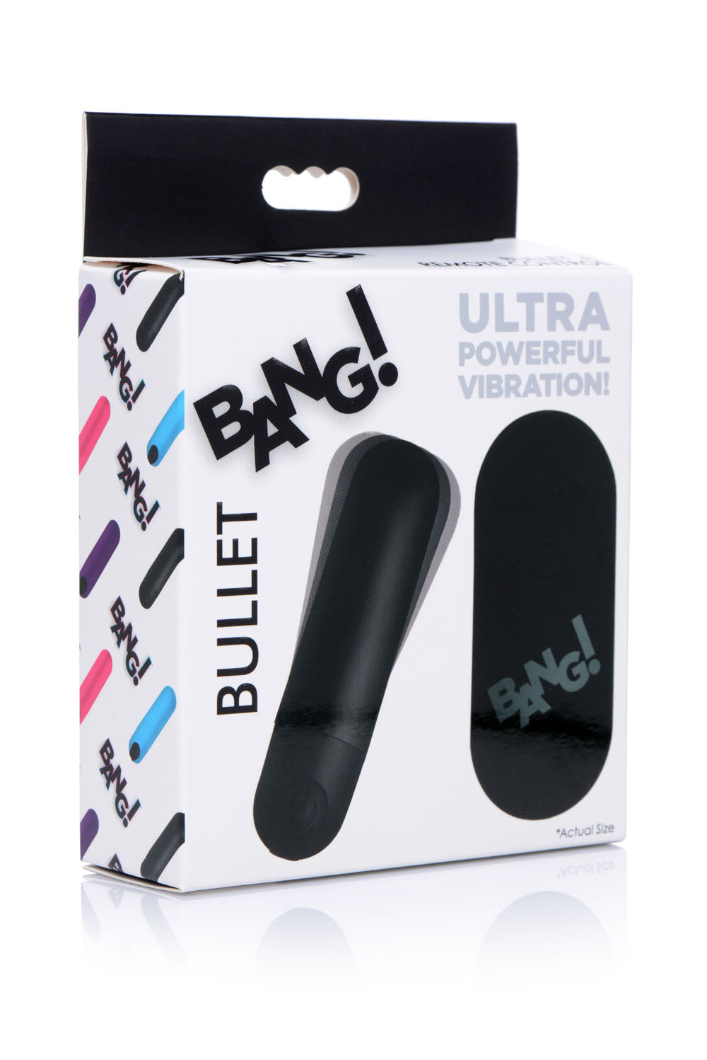 Bang Wireless Vibrating Bullet with Remote Control Black Sex Toy > Vibrators > Mini Vibrators