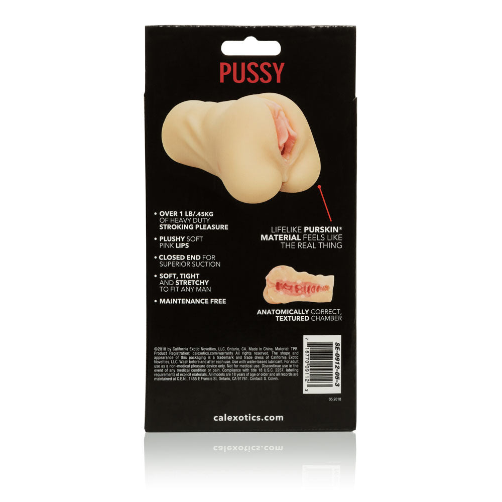 Ivory Stroke It Pussy – Life-Like Texture Male Masturbator > Sex Toys For Men > Masturbators > Manual