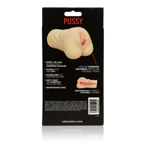 Stroke It Pussy - Ivory Masturbation Aids for Males