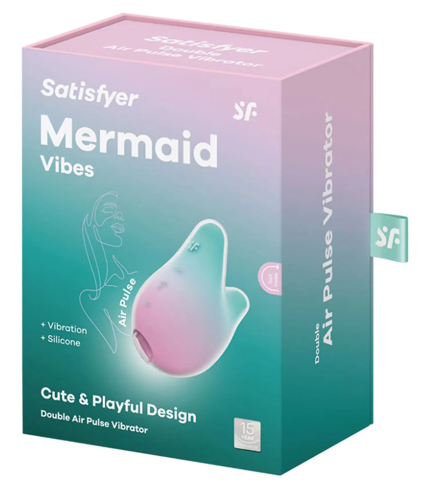Satisfyer Mermaid Vibes – Waterproof Pressure Wave and Vibrator Device > Sex Toys For Ladies > Air Pulsation