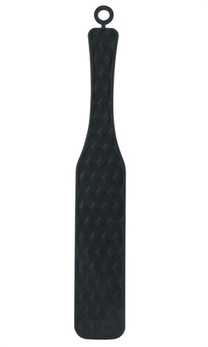 Extreme Silicone Paddle For Adult Intimacy Play In Black