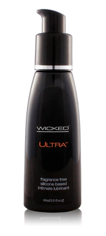 Wicked Ultra Silicone Lubricant 60 Milliliter 2 Ounce Bottle