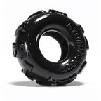 Jelly Bean Black Cockring by Oxballs Flexible Fit Black > Cock Ring > Single