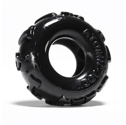 Jelly Bean Black Cockring by Oxballs Flexible Fit Black > Cock Ring > Single
