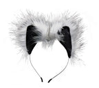Fluffy Faux Fur Wolf Tail Anal Plug And Matching Ears > Anal Range > Tail Butt Plugs
