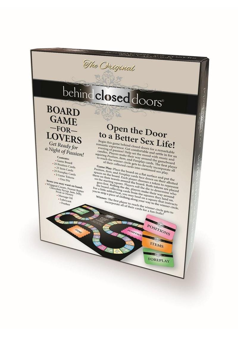 Behind Closed Doors Board Game – Intimacy and Connection Couples Game > Novelties > Board Games