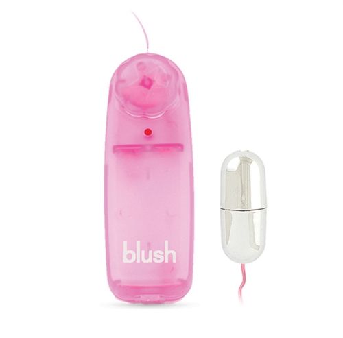 Blush Silver Mini Bullet Vibrator Pearl Pink Compact Adult Toy Pink BULLETS