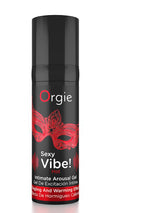 Orgie Sexy Vibe Hot Intimate Warming Arousal Gel 15ml Gel > Essentials > Womens Enhancers
