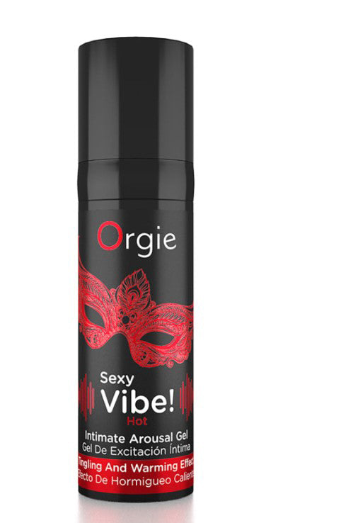 Orgie Sexy Vibe Hot Intimate Warming Arousal Gel 15ml Gel > Essentials > Womens Enhancers